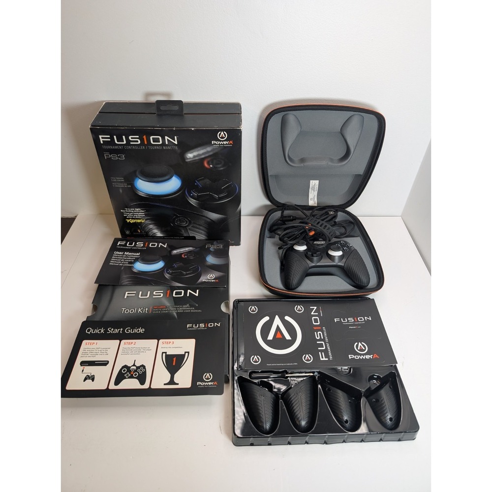 PowerA FUS1ON Tournament Controller (CPFA000096) Wired Gamepad PS3 Pre-owned